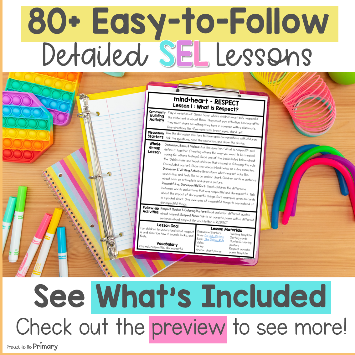 Social Emotional Learning Activities, Social Skills, Kindness SEL Curriculum K-5
