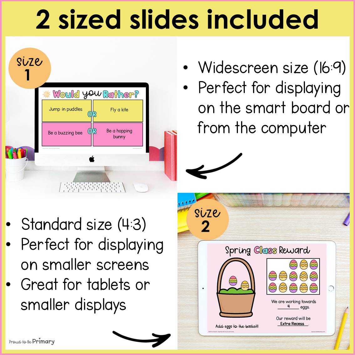 Daily Schedule Template Editable March April May Visual Morning Google Slides