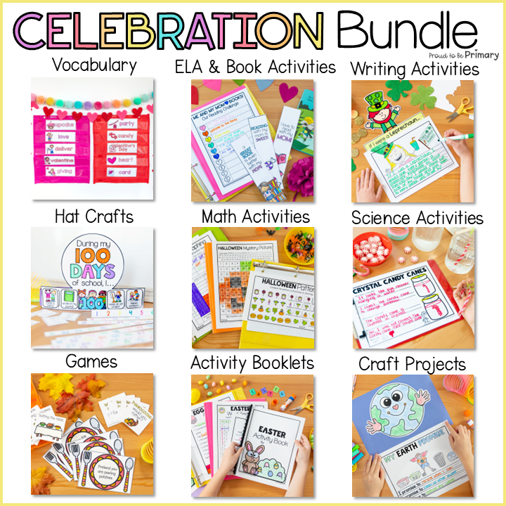 Holiday Crafts, Activities, Games, Literacy & Math Bundle