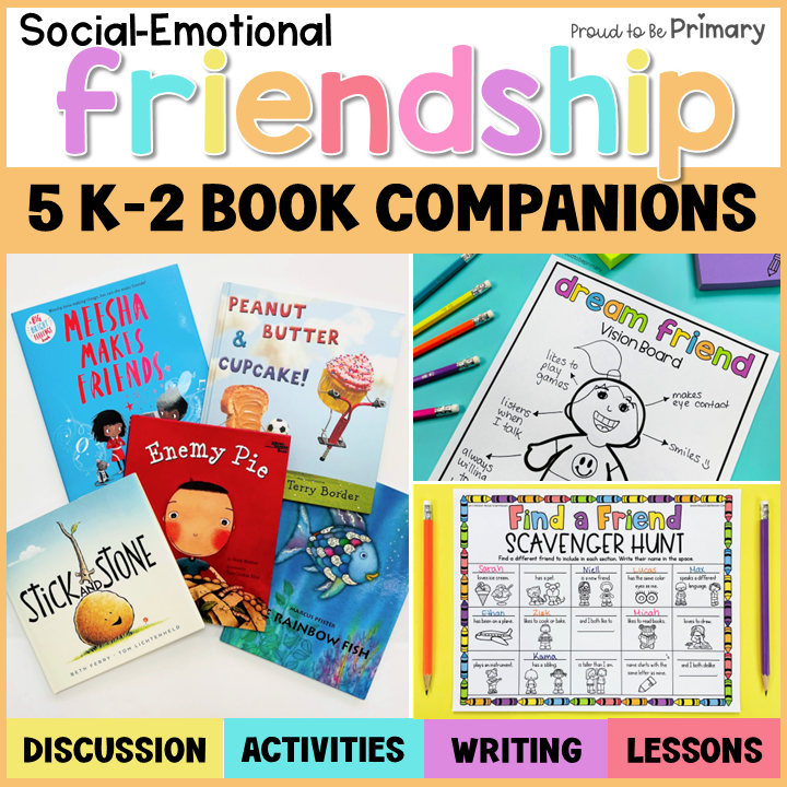 Proud　Lessons　–　Activities　Friendship　Companion　Book　to　be　Primary