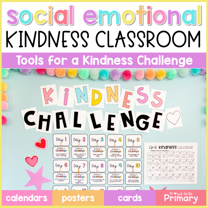 Kindness Classroom Challenge, Calendars, & Activities - Random Acts of Kindness