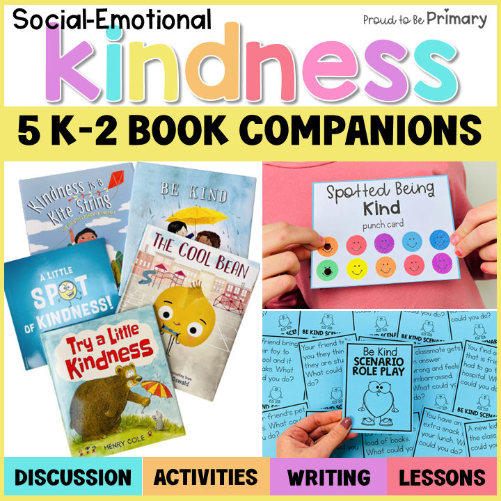 Kindness Book Companion Lessons & Activities