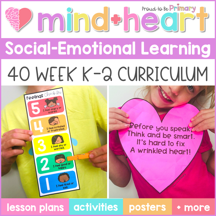 Social Emotional Learning Activities, Social Skills, Kindness SEL Curriculum K-2