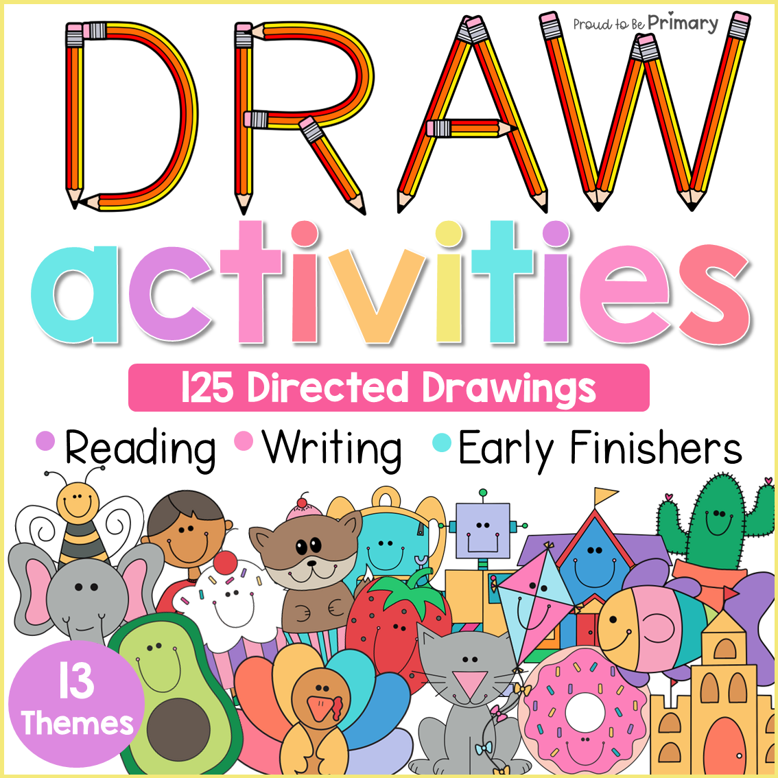 125 Directed Drawing Writing Reading Early Finishers Activities Draw Write Read