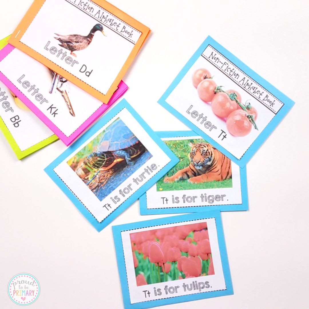 Alphabet Non-Fiction Mini Story Books - Proud to be Primary