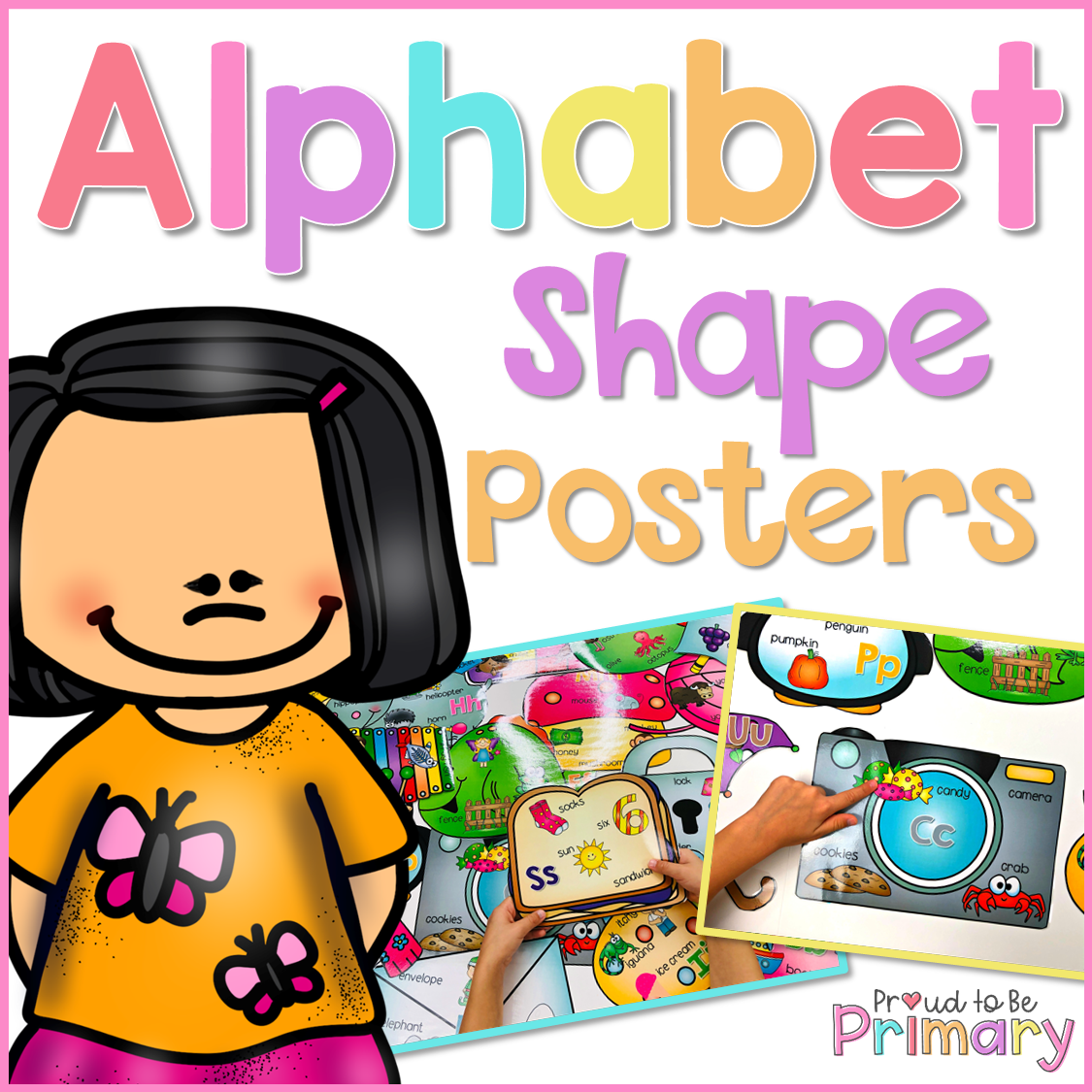 Alphabet Shape Sound Posters - Proud to be Primary