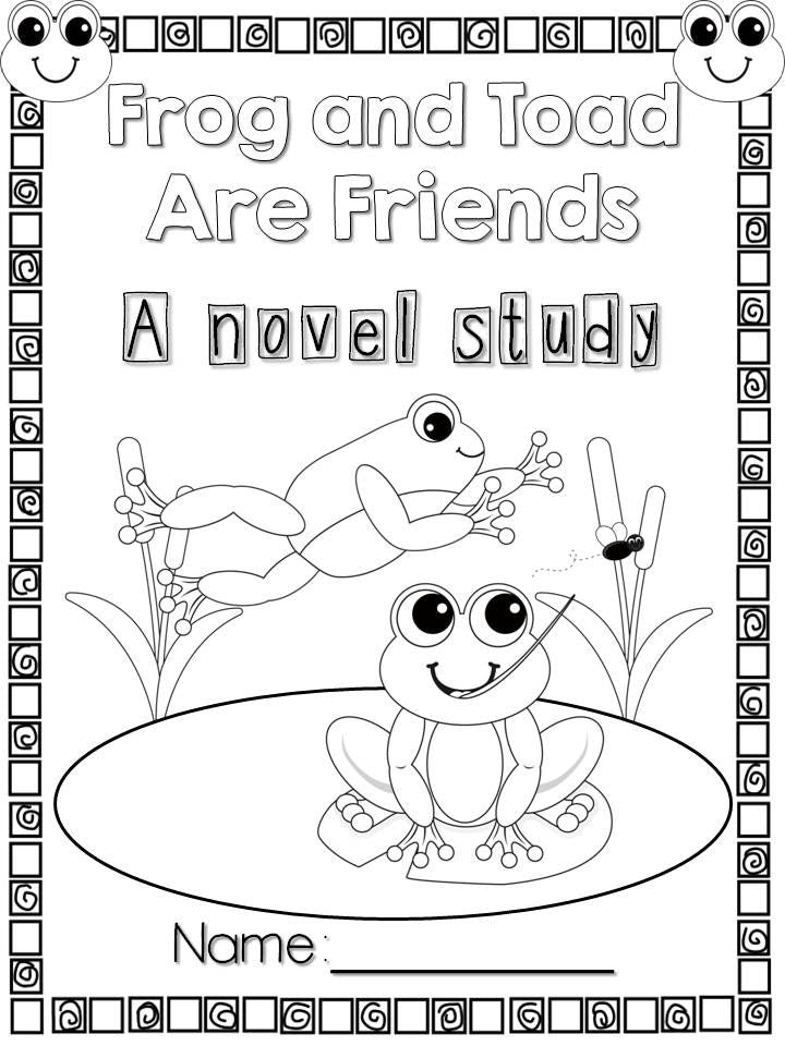 Frog and Toad Book Reports - Book Study - Reading Comprehension & Resp frog-and-toad-book-reports-book-study-reading-comprehension-resp