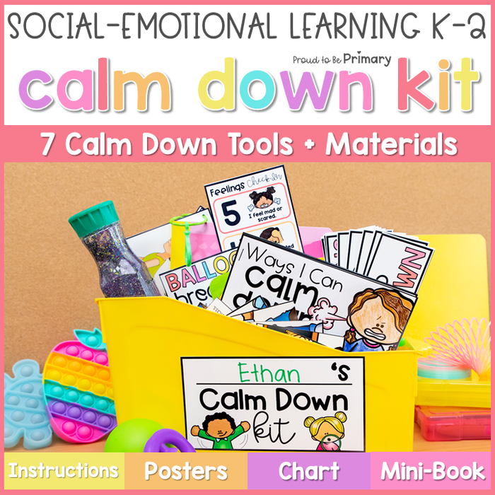 Calm Down Corner Posters & Tool Kit