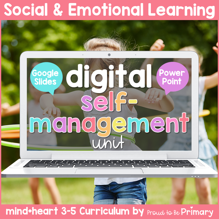 Mindfulness & Self-Management DIGITAL Grades 3-5 Google & PowerPoint Activities