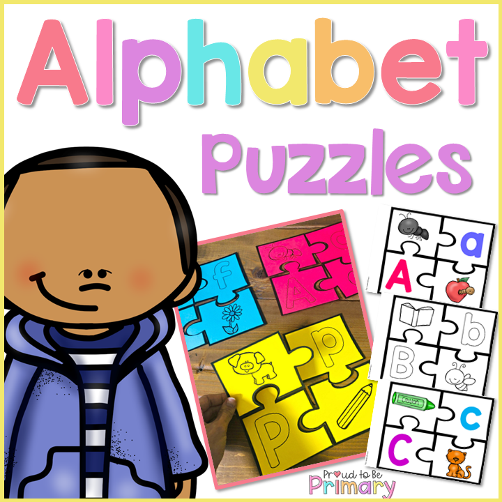 Alphabet Puzzles - Proud to be Primary
