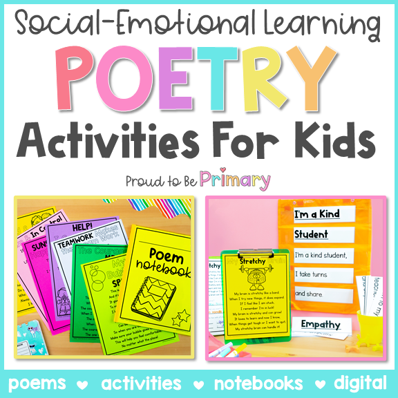 Social-Emotional Learning Poems and Activities – Proud to be Primary