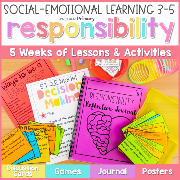Responsibility, Leadership, & Decision Making - 3-5 Social Emotional Learning