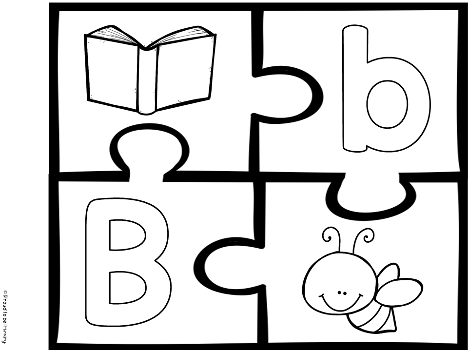 Alphabet Puzzles - Proud to be Primary
