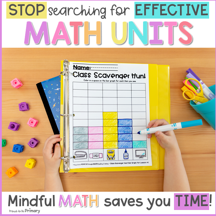 Graphing and Sorting - Kindergarten Mindful Math