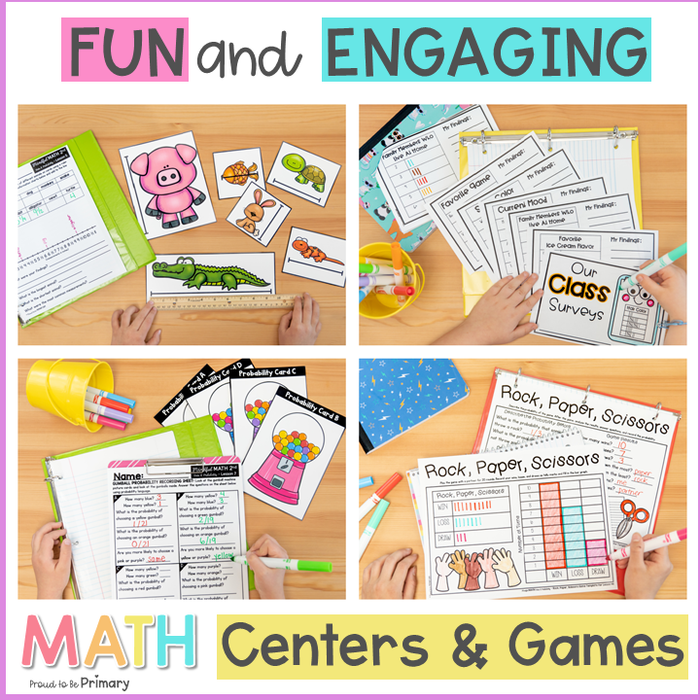 Data, Graphing, & Probability - Second Grade Mindful Math