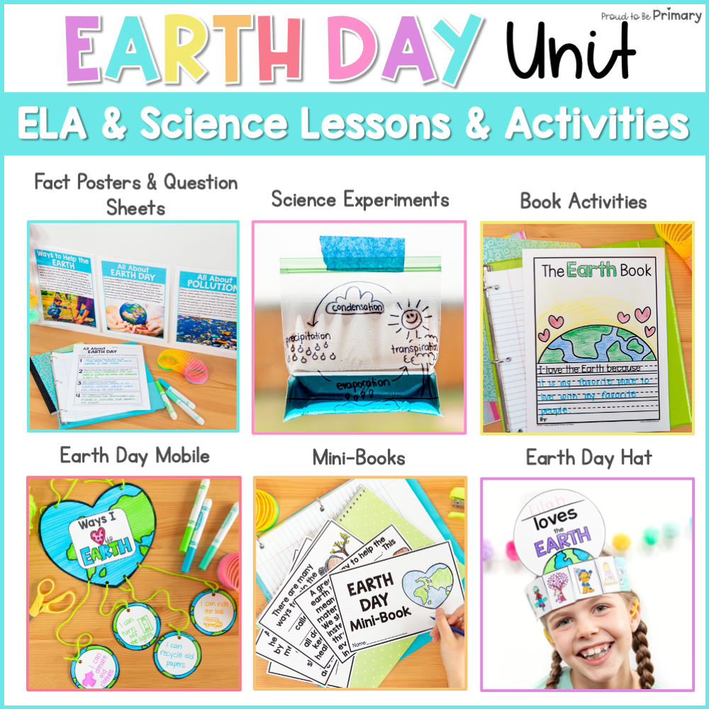 Earth Day Activities Environment Science Unit