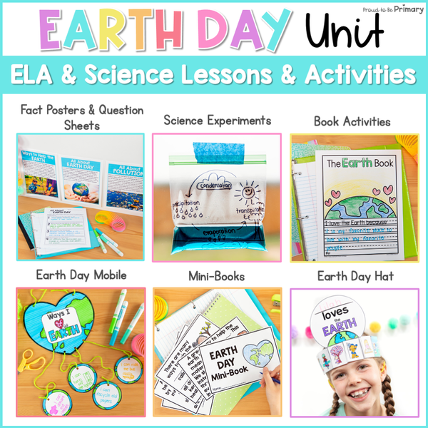 Earth Day Activities Environment Science Unit – Proud to be Primary