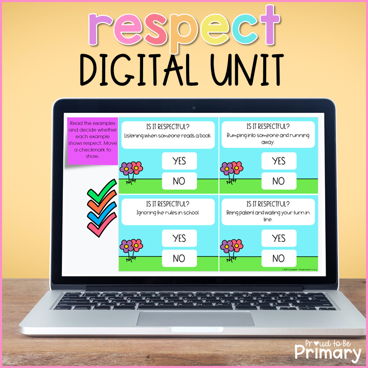 DIGITAL Respect Lessons and Activities for Grades 3-5