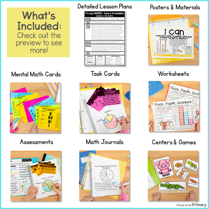 Data, Graphing, & Probability - Second Grade Mindful Math