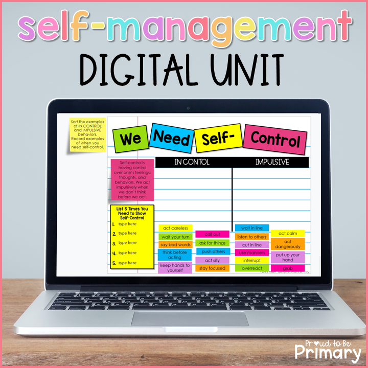 Mindfulness & Self-Management DIGITAL Grades 3-5 Google & PowerPoint Activities