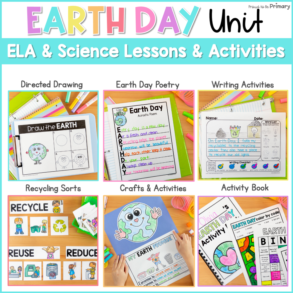 Earth Day Activities Environment Science Unit