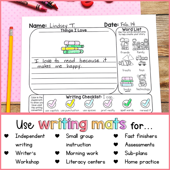 Social Emotional Writing Prompts & Journal Activities