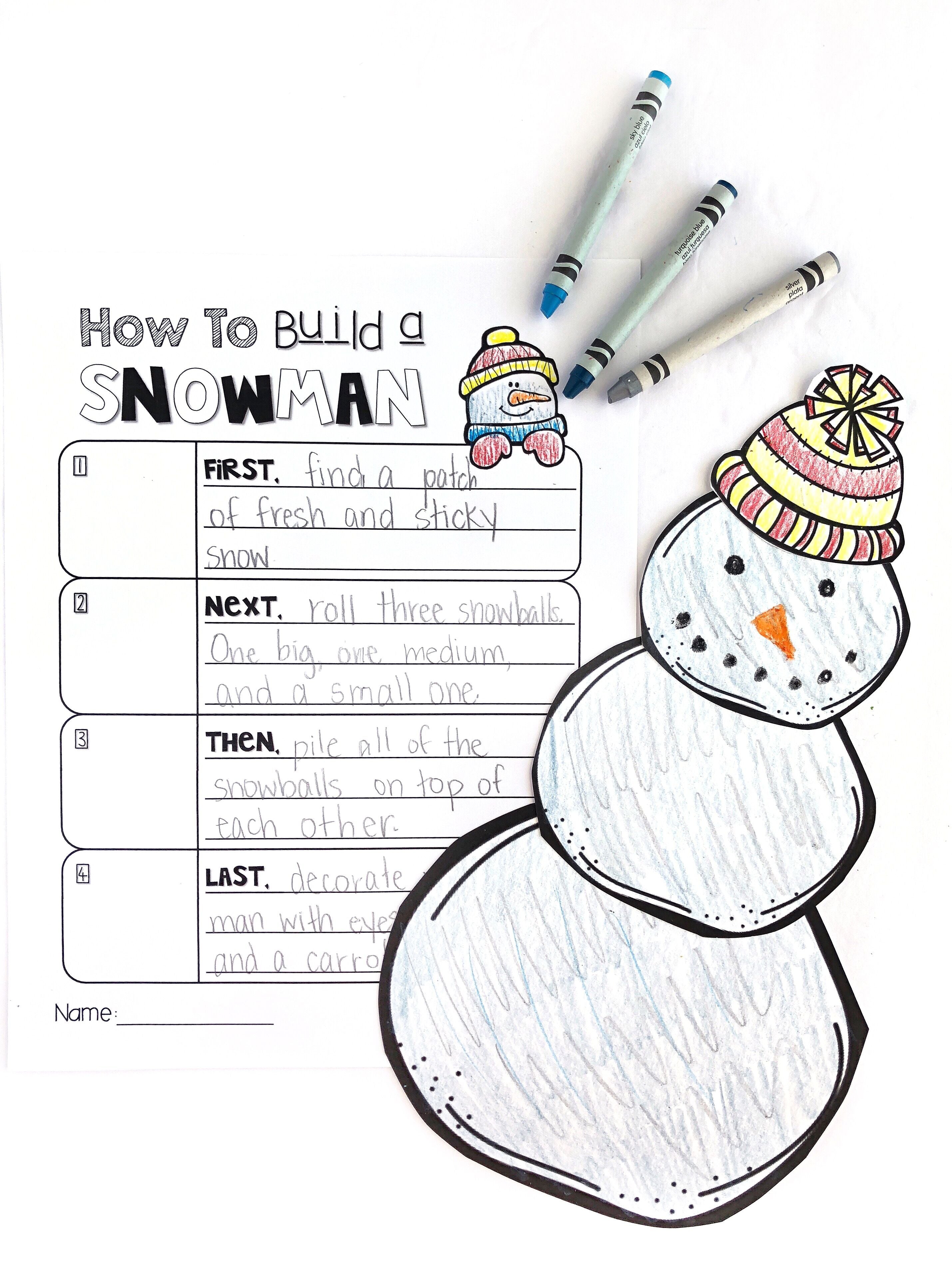 Winter Writing and Word Work Activities - Proud to be Primary