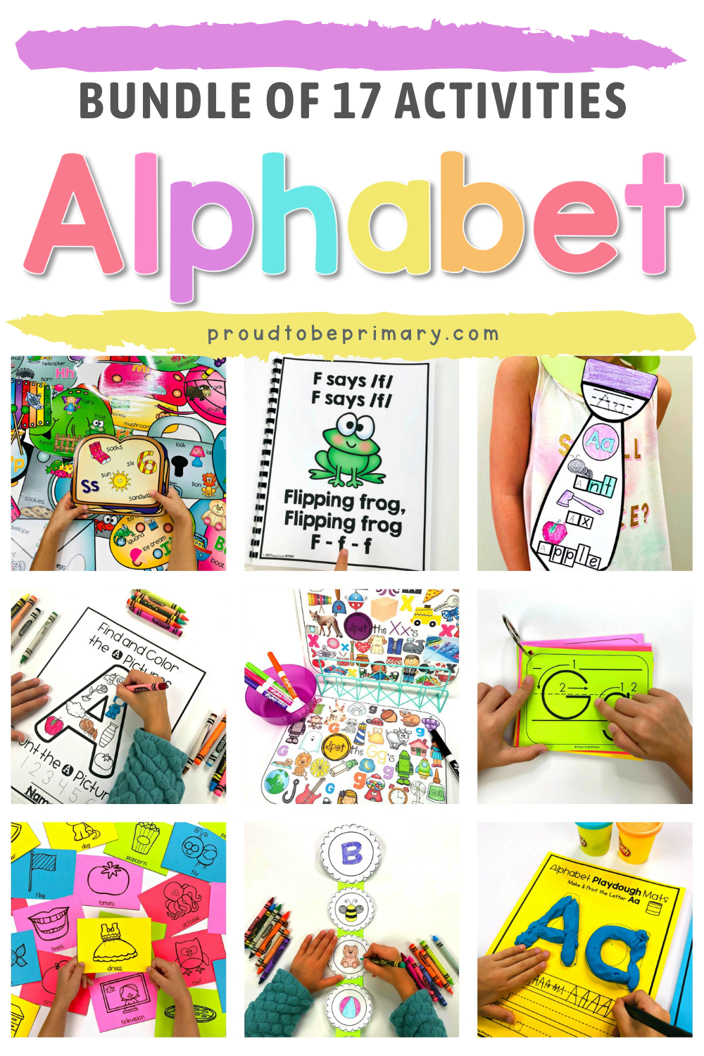 Alphabet Activities - HUGE Bundle of 17 Resources