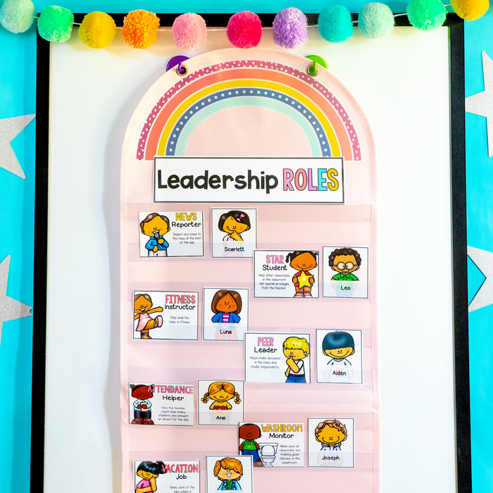 Classroom Job Chart & Management System - Editable Student Jobs