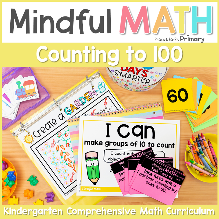Counting to 100 - Kindergarten Mindful Math