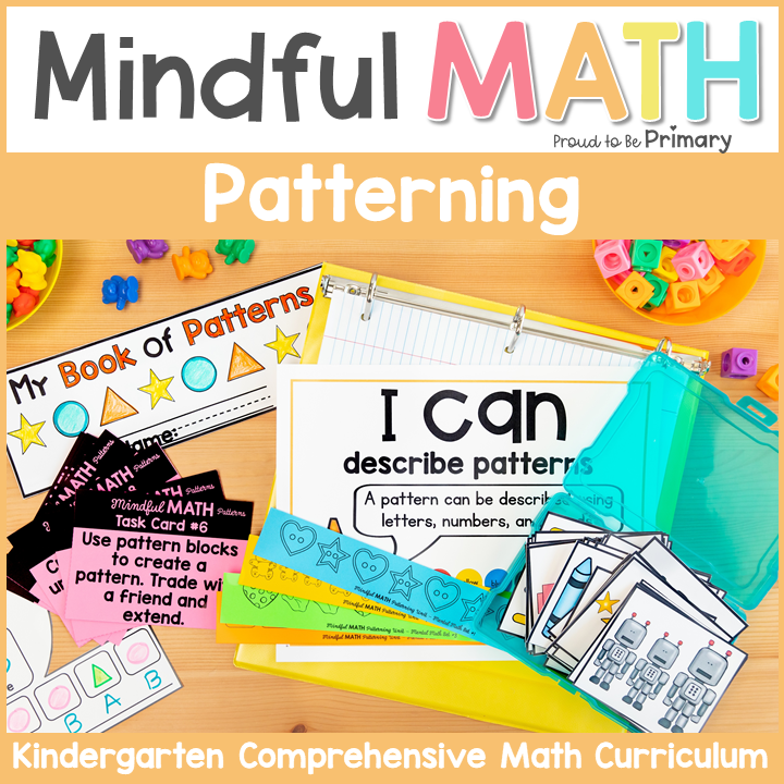 Patterning - Kindergarten Mindful Math