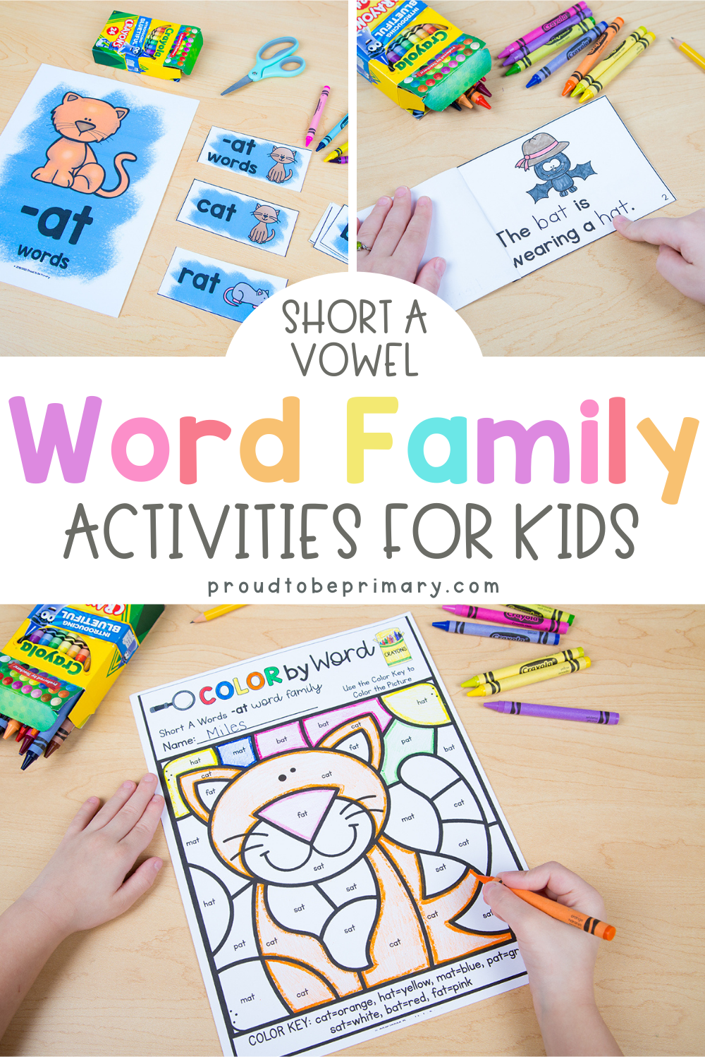 Word Family Short A Activities - CVC & CVCC Instruction